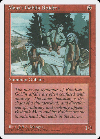 Los Goblin Raiders de Mons [Cuarta Edición] 