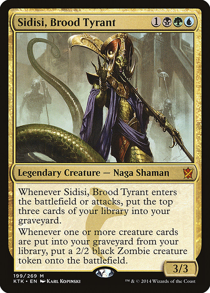 Sidisi, tirano de raza [kanes de Tarkir] 