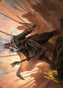 Hazezon, Shaper of Sand Art Card (Firma estampada en oro) [Dominaria United Art Series] 