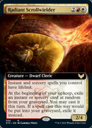 Radiant Scrollwielder (Arte extendido) [Strixhaven: Escuela de Magos] 