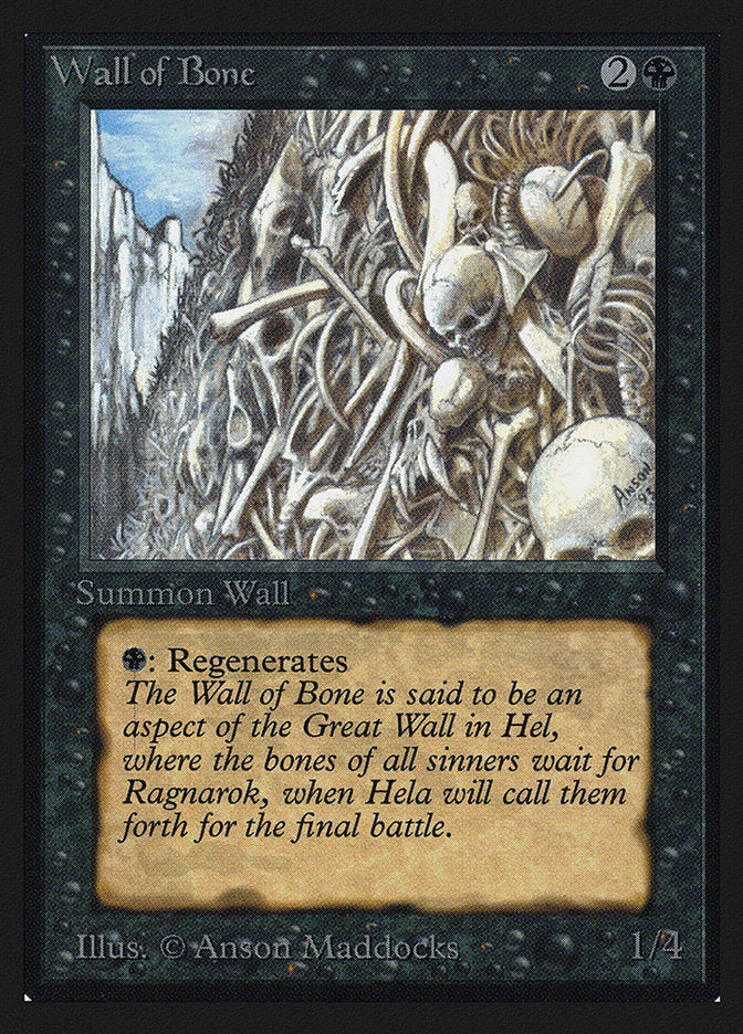 Wall of Bone [Edición internacional de coleccionista] 