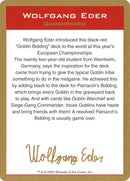 Wolfgang Eder Bio [Barajas del campeonato mundial 2003] 