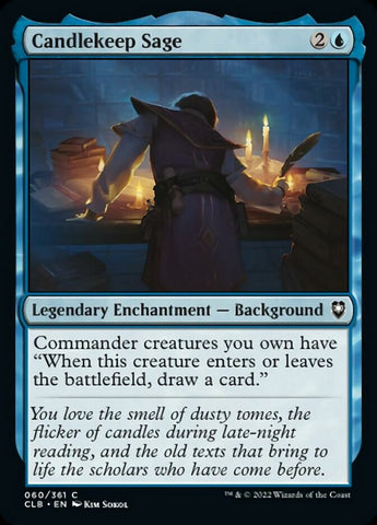Candelero Sabio [Commander Legends: Batalla por Baldur's Gate] 
