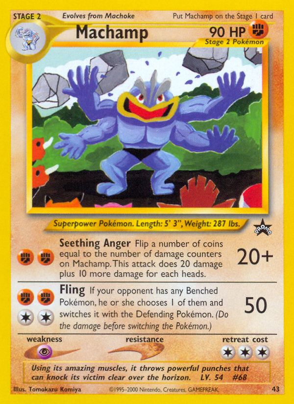 Machamp (43) [Magos de la Costa: Promociones de Black Star] 