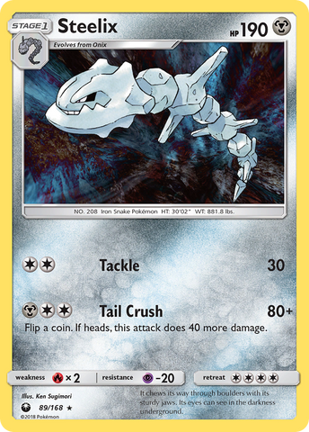 Steelix (89/168) [Sol y Luna: Tormenta Celestial] 
