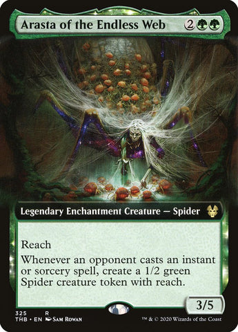 Arasta of the Endless Web (Arte extendido) [Theros Beyond Death] 