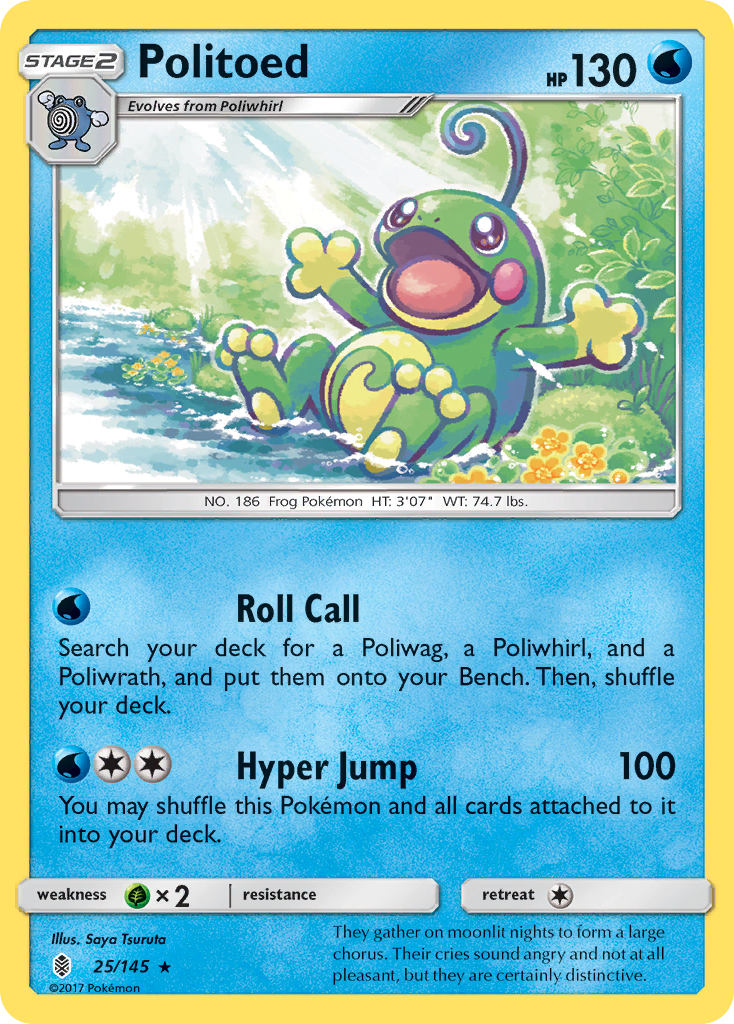 Politoed (25/145) [Sol y Luna: Guardianes en ascenso] 