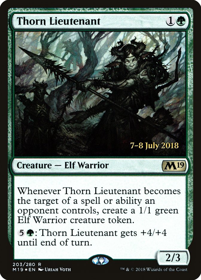 Thorn Lieutenant [Promociones de presentación de la colección básica 2019] 