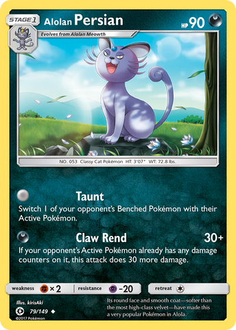 Persa de Alola (79/149) [Sol y Luna: Conjunto básico] 