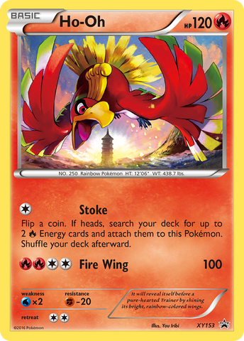 Ho-Oh (XY153) [XY: Promociones de Black Star] 