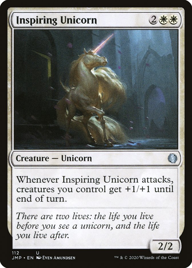 Unicornio inspirador [Jumpstart] 