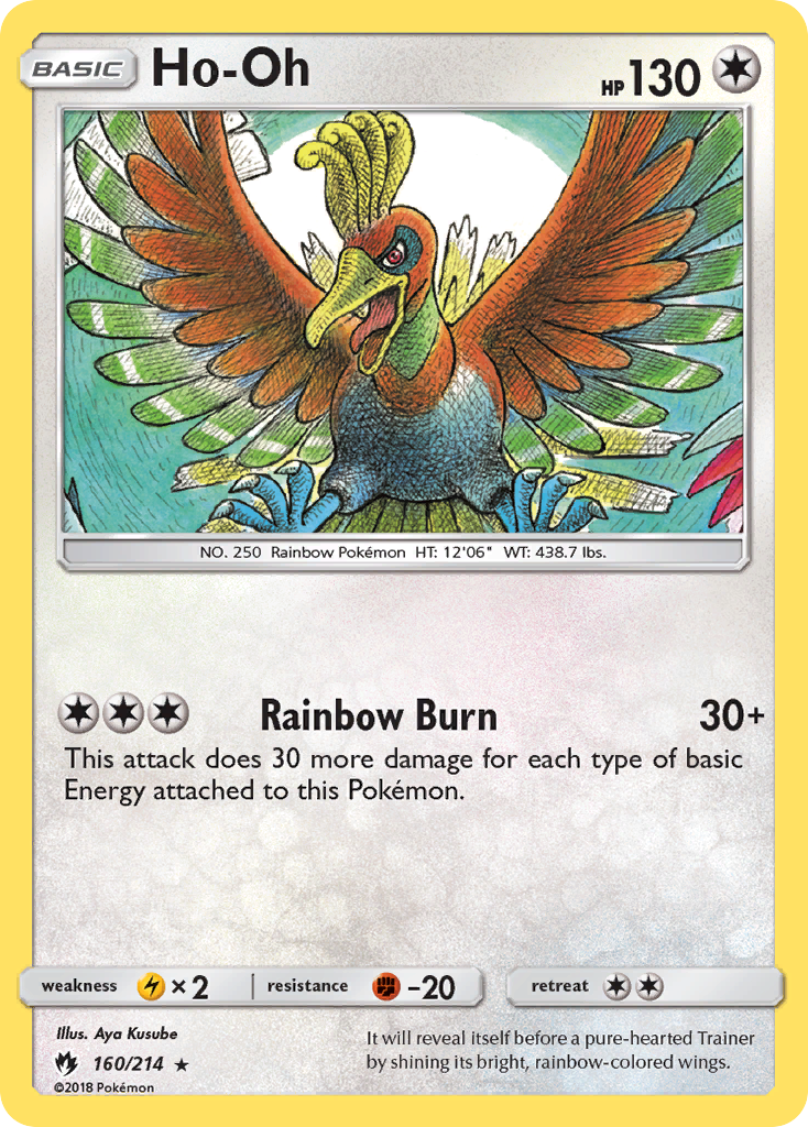 Ho-Oh (160/214) [Sol y Luna: Trueno perdido] 
