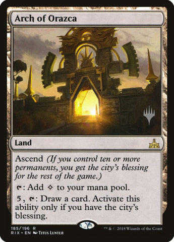Arco de Orazca (Promo Pack) [Rivales de Ixalan Promos] 
