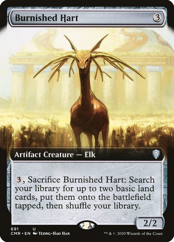 Burnished Hart (Arte extendido) [Commander Legends] 