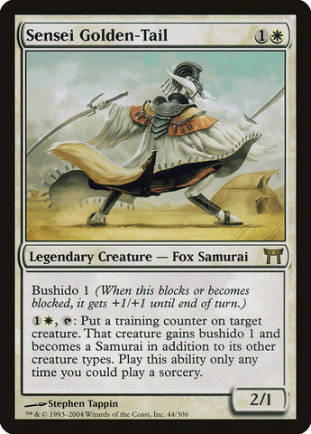Sensei Golden-Tail [Campeones de Kamigawa] 