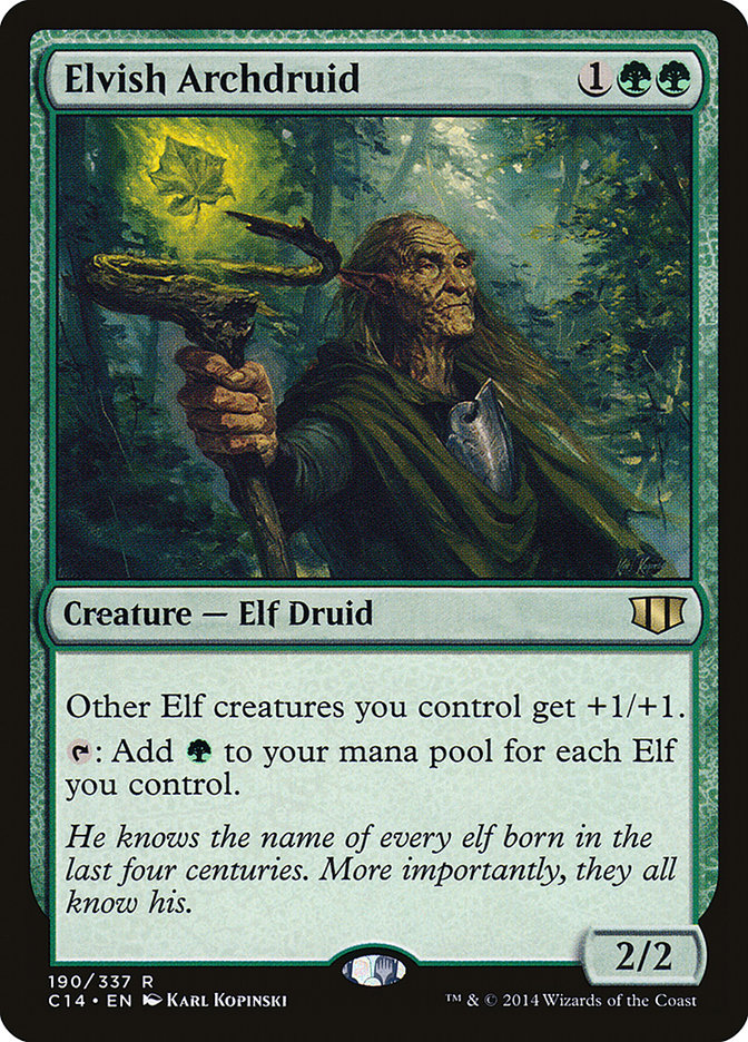 Archidruida élfico [Commander 2014] 