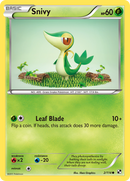 Snivy (2/114) [Blanco y negro: Conjunto básico] 