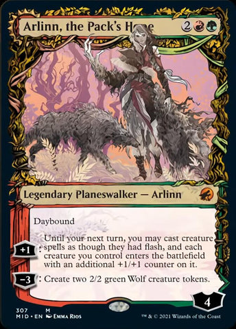 Arlinn, la esperanza de la manada // Arlinn, la furia de la luna (equinoccio de exhibición) [Innistrad: Midnight Hunt] 