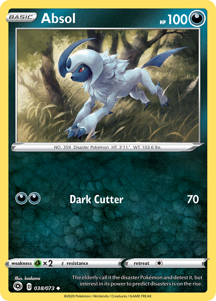 Absol (038/073) [Espada y escudo: Camino del campeón] 