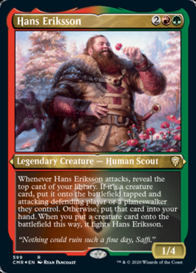 Hans Eriksson (Grabado) [Commander Legends] 