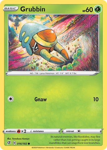 Grubbin (016/192) [Espada y escudo: Choque rebelde] 