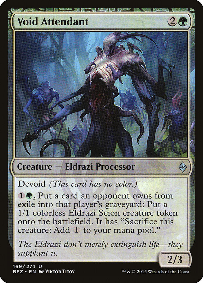 Asistente del Vacío [Batalla por Zendikar] 