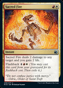 Fuego Sagrado [Innistrad: Caza de medianoche] 