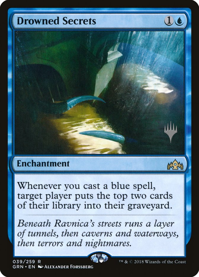 Secretos ahogados (paquete promocional) [Promociones de Guilds of Ravnica] 