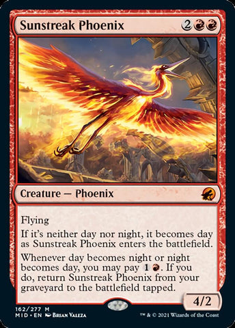 Sunstreak Phoenix [Innistrad: Caza de medianoche] 