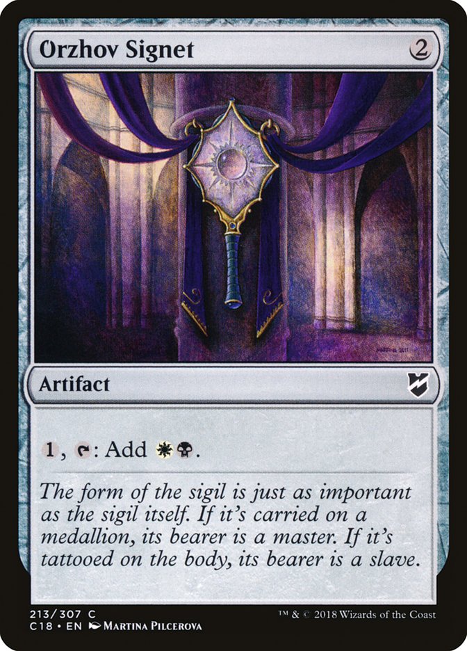 Sello de Orzhov [Comandante 2018] 