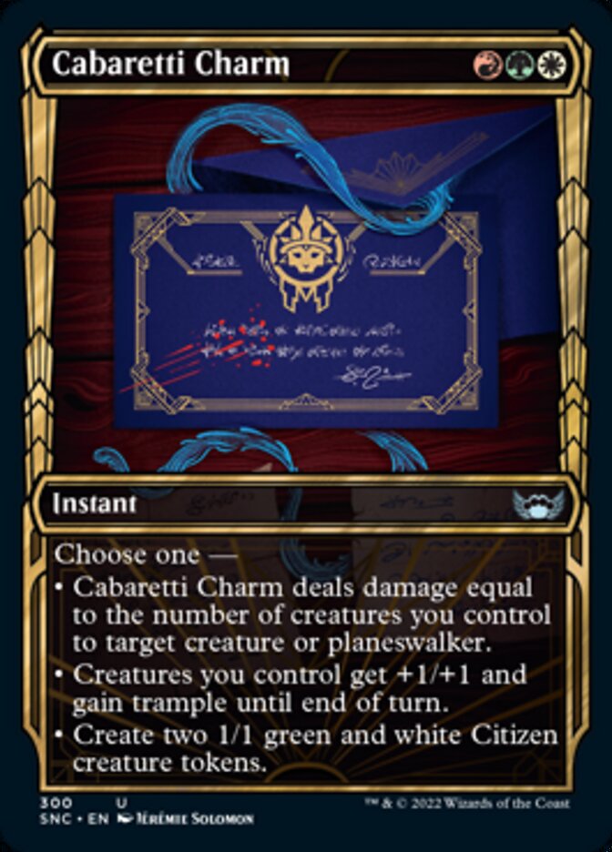 Cabaretti Charm (Escaparate de la Edad de Oro) [Calles de Nueva Capenna] 