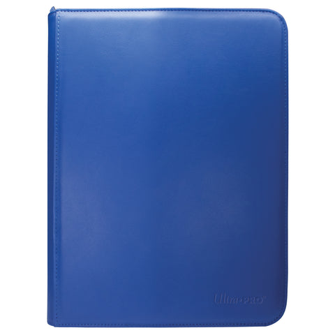 Ultra PRO: Carpeta PRO de 9 bolsillos con cremallera - Vivid (Azul) 
