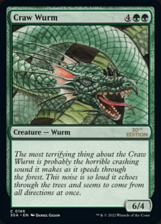 Craw Wurm [Edición del 30 aniversario] 