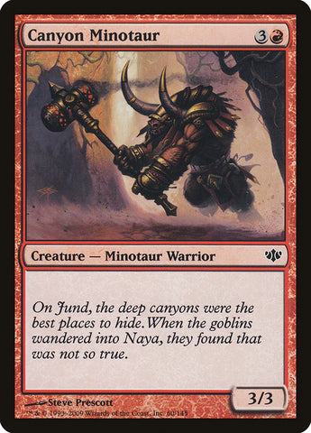 Minotauro del Cañón [Conflux] 
