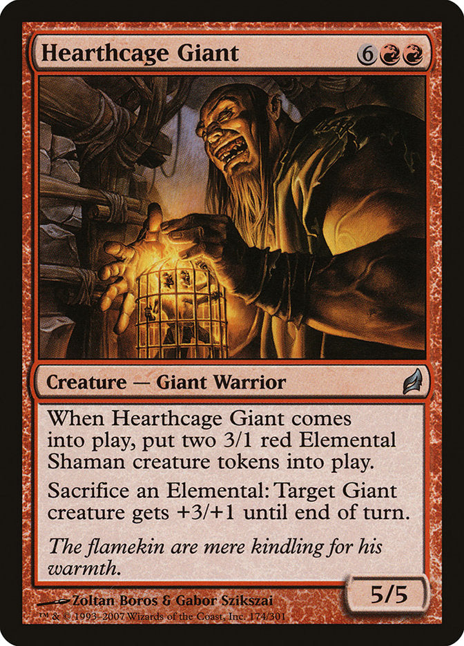 Gigante de Hearthcage [Lorwyn] 
