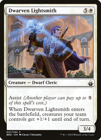 Forjador de luz enano [Battlebond] 