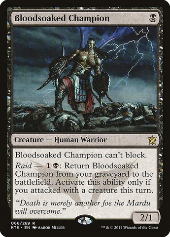 Campeón empapado de sangre [Khans de Tarkir] 