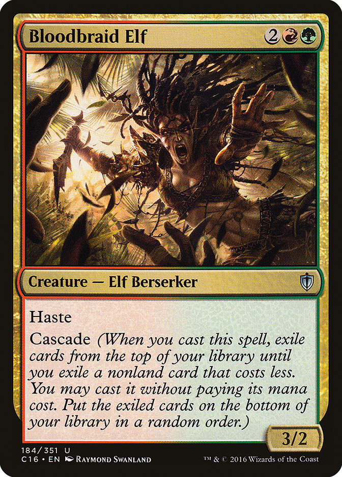 Elfo trenzado de sangre [Commander 2016] 