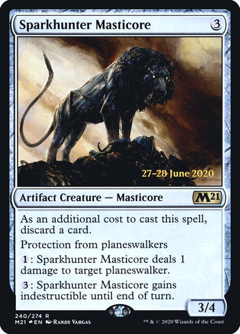 Sparkhunter Masticore [Promociones de presentación de la colección básica 2021] 
