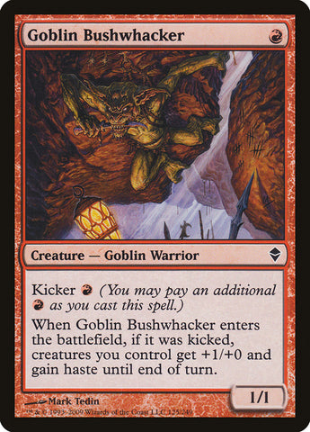 Duende destructor de arbustos [Zendikar] 