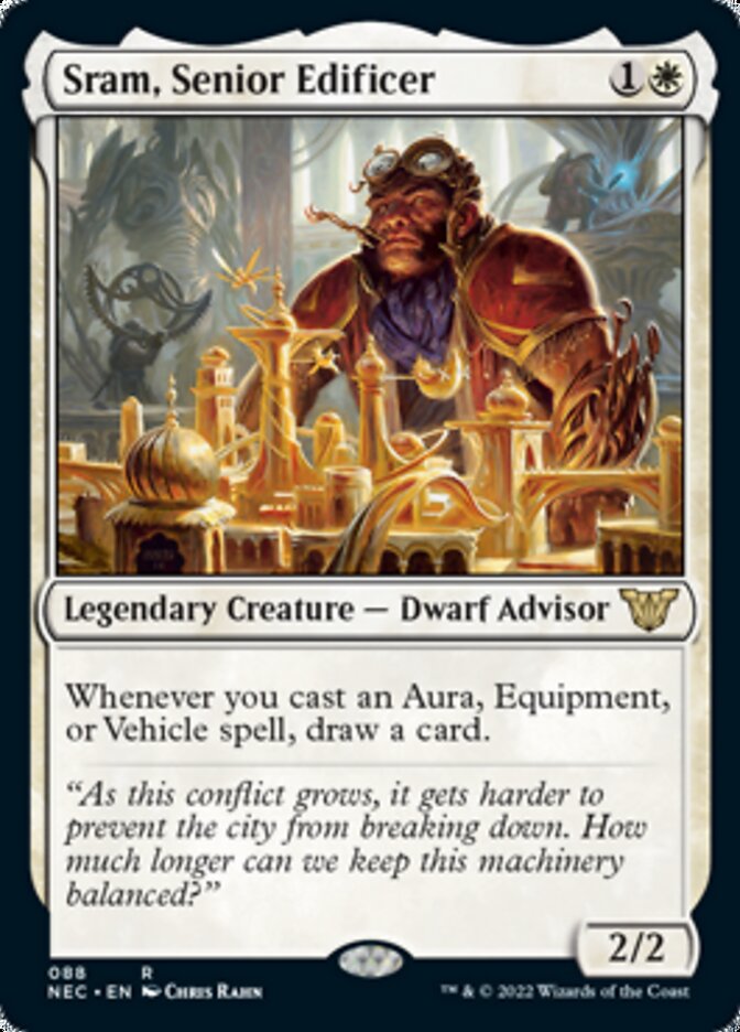 Sram, Edificador Mayor [Kamigawa: Comandante de la Dinastía Neón] 