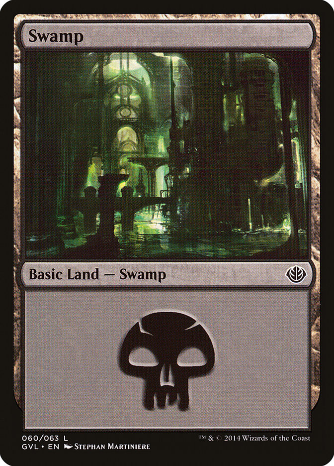 Pantano (60) (Garruk vs. Liliana) [Antología de Duel Decks] 