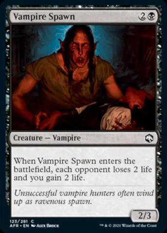 Vampire Spawn [Dragones y Mazmorras: Aventuras en los Reinos Olvidados] 