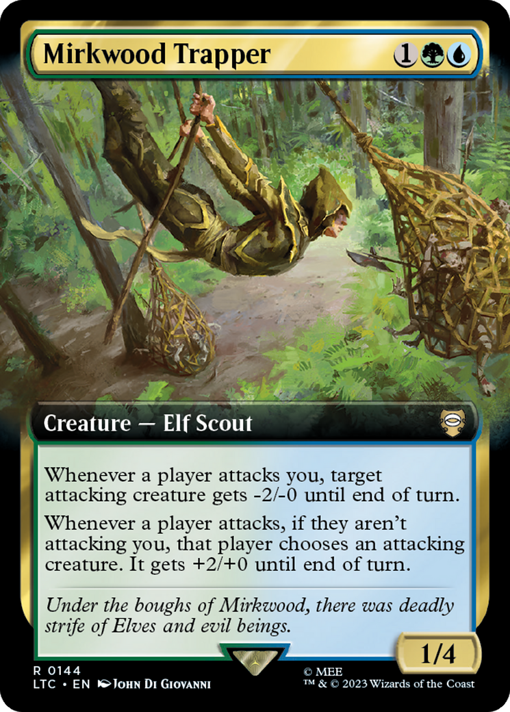 Mirkwood Trapper (Arte extendido) [El Señor de los Anillos: Tales of Middle-Earth Commander] 
