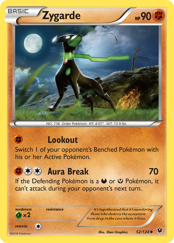Zygarde (52/124) [XY: Destinos en colisión] 