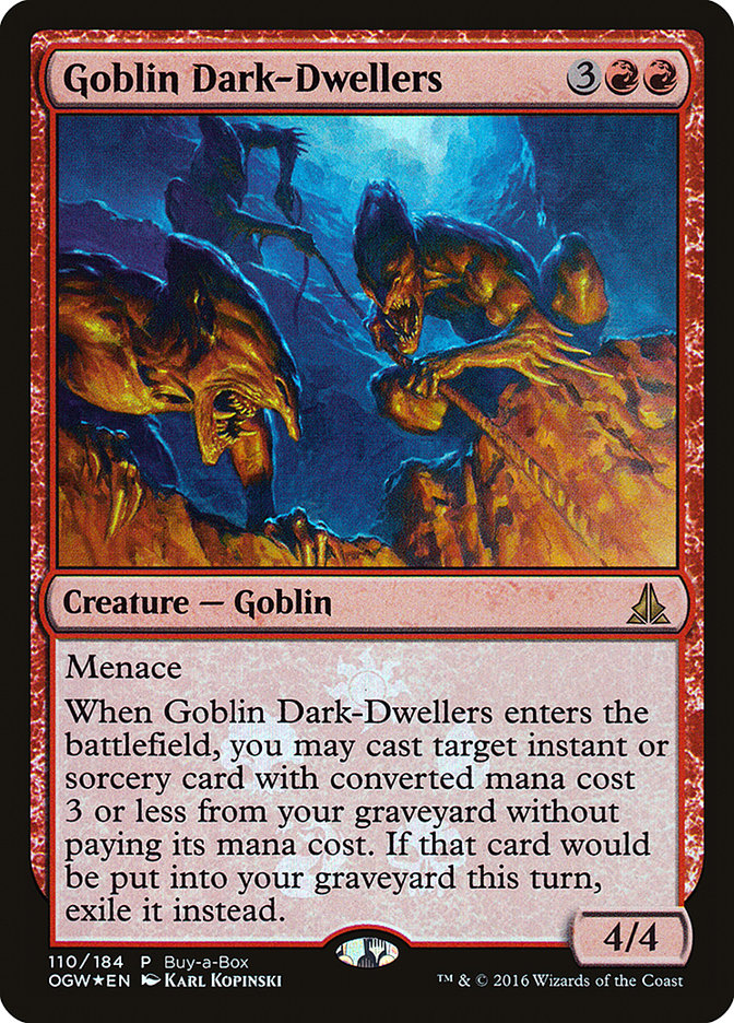 Goblin Dark-Dwellers (Buy-A-Box) [Promociones del juramento de los Guardianes] 