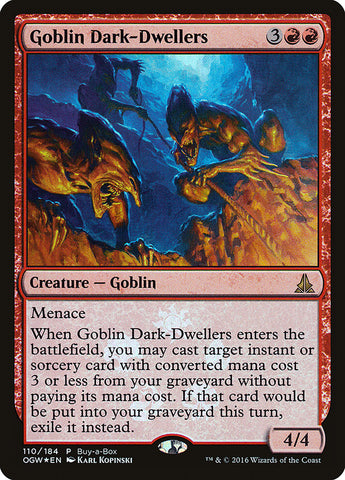 Goblin Dark-Dwellers (Buy-A-Box) [Promociones del juramento de los Guardianes] 