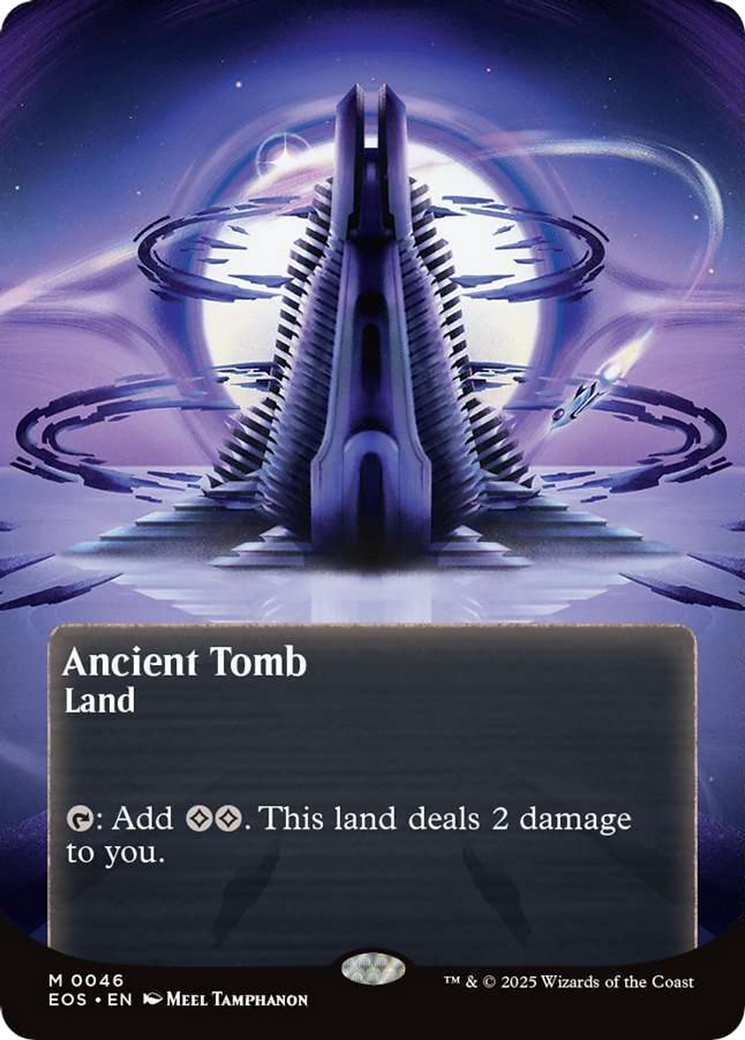 Ancient Tomb (0046) (Borderless) [Edge of Eternities: Stellar Sights]