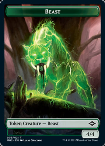 Ficha de Bestia [Fichas de Modern Horizons 2] 
