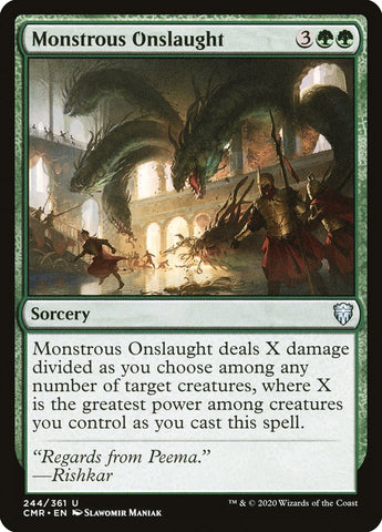 Embestida monstruosa [Commander Legends] 
